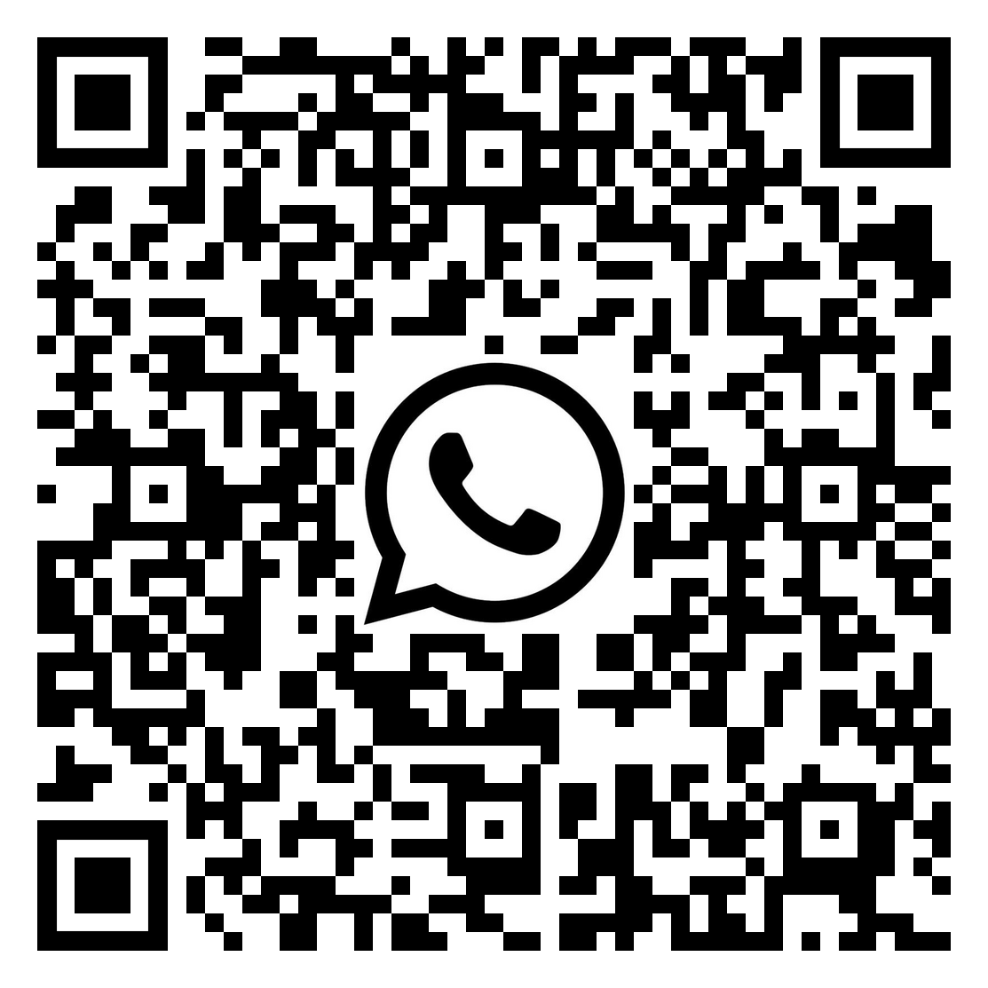 WhatsApp QR code