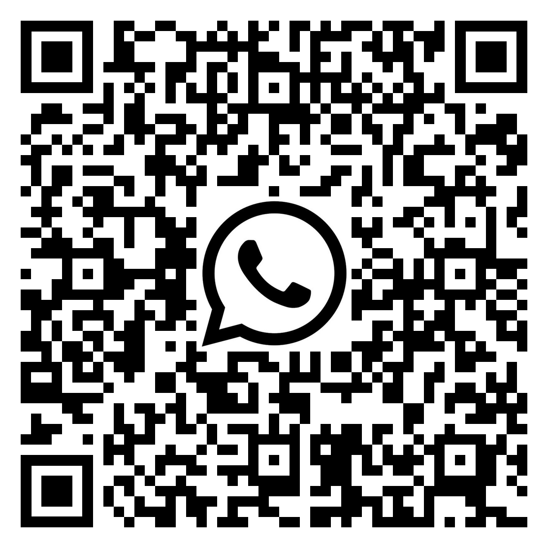 WhatsApp QR code