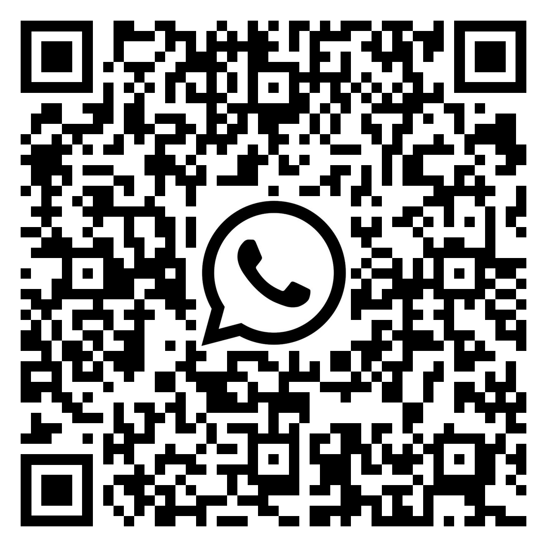 WhatsApp QR code