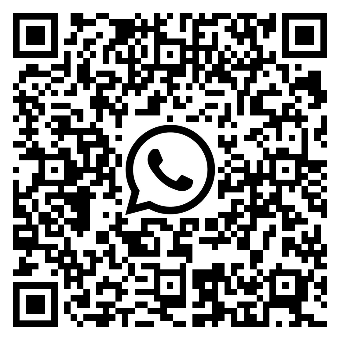 WhatsApp QR code