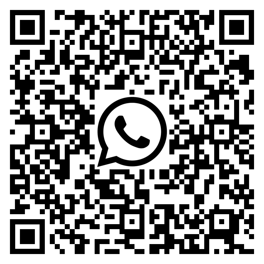 WhatsApp QR code