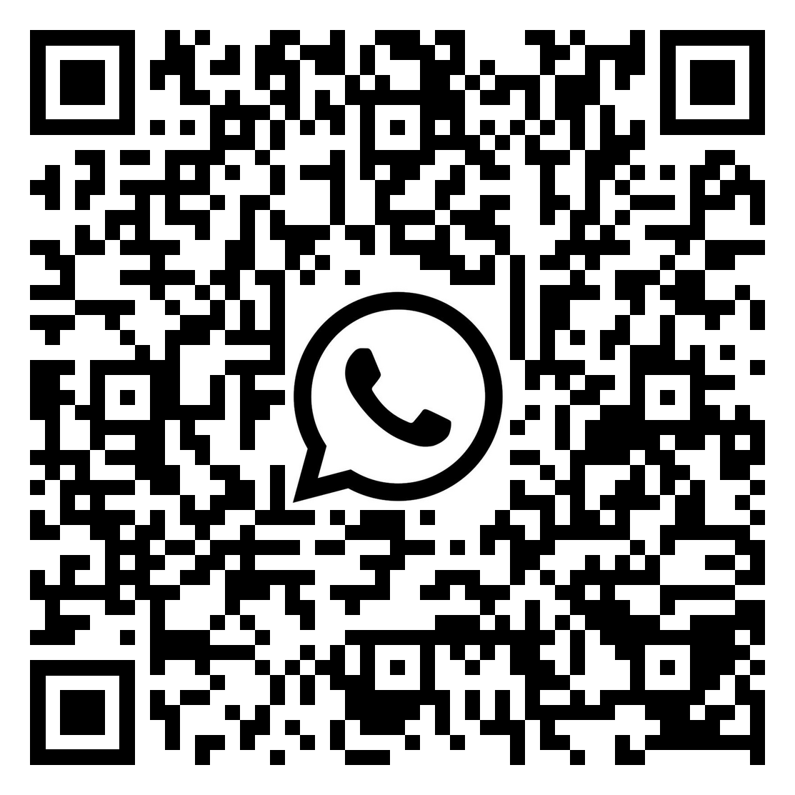 WhatsApp QR code